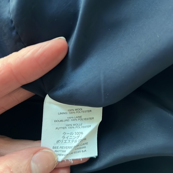 JCrew Sleeveless Wool Dress, Size 2T - Picture 4 of 5